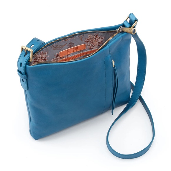 HOBO 100% Genuine Leather Drifter Crossbody Bag in Brown - Picture 2 of 10